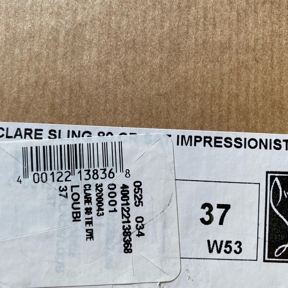 Christian Louboutin Clare Sling backs, size 7 - Picture 3 of 6